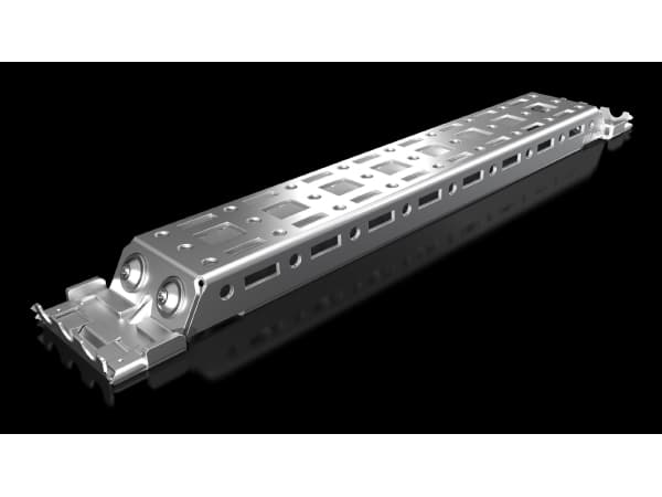 Rittal AX 2394.250 Asennuskisko Teräslevy 4 kpl