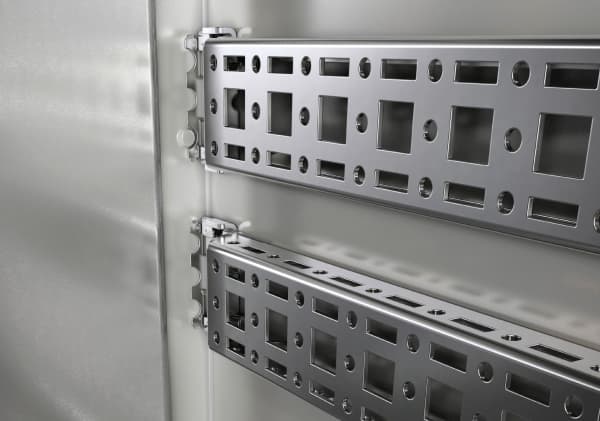 Rittal AX 2394.210, Rackskinne, Stål, Stål, 800 g, 4 stykker, 900 g