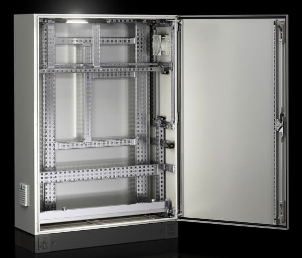 Rittal AX 2394.210, Rackskinne, Stål, Stål, 800 g, 4 stykker, 900 g