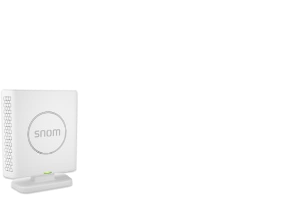 snom M-Series M6 - DECT-repeater for trådløs telefon - hvit