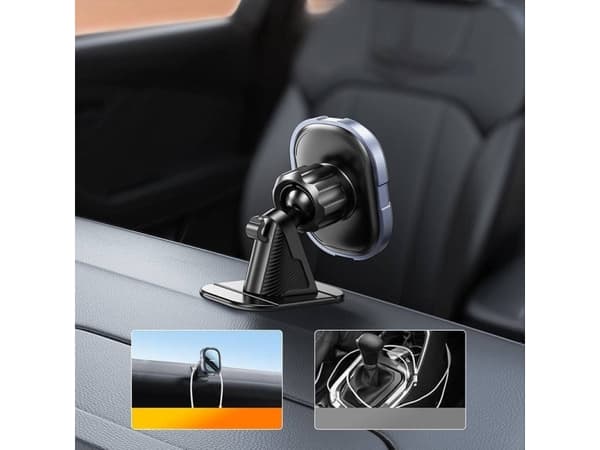 Joyroom magnetisk bilhållare Joyroom instrumentbräda grå (JR-ZS311)