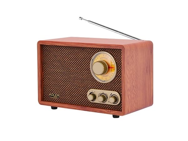Adler AD 1171, Bærbar, AM, FM, 87 - 108 MHz, 522 - 1629 kHz, 10 W, Brun