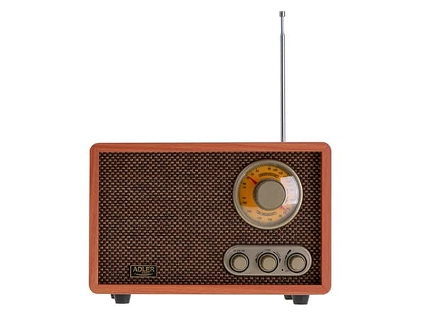 Adler AD 1171, Bærbar, AM, FM, 87 - 108 MHz, 522 - 1629 kHz, 10 W, Brun