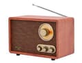 Miniatyrbilde 1 av 5: Adler AD 1171, Bærbar, AM, FM, 87 - 108 MHz, 522 - 1629 kHz, 10 W, Brun