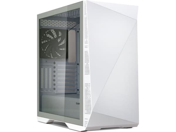 Z9 Iceberg Atx Mid Tower Pc Case, White Fan Midi Tower