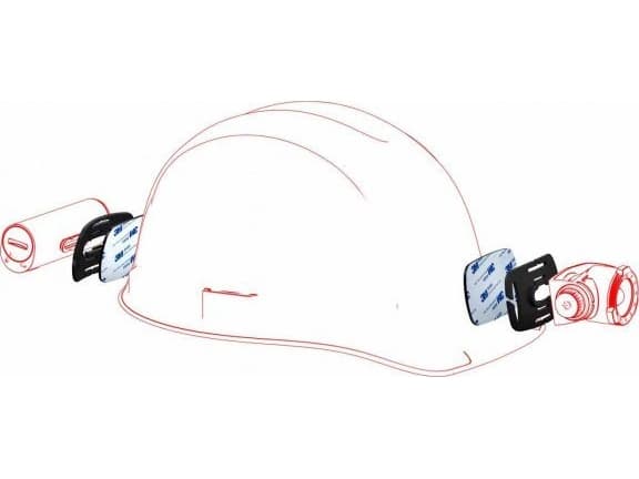 Ledlenser kypärän kiinnityssarja I