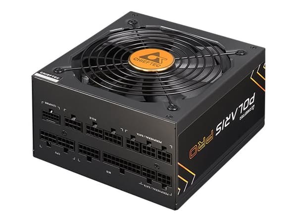 Chieftec Polaris Pro Series 1300W - Strømforsyning (intern) - ATX12V 3.0/ EPS12V - 80 PLUS Gold - AC 100-240 V - 1300 watt - aktiv PFC Sort