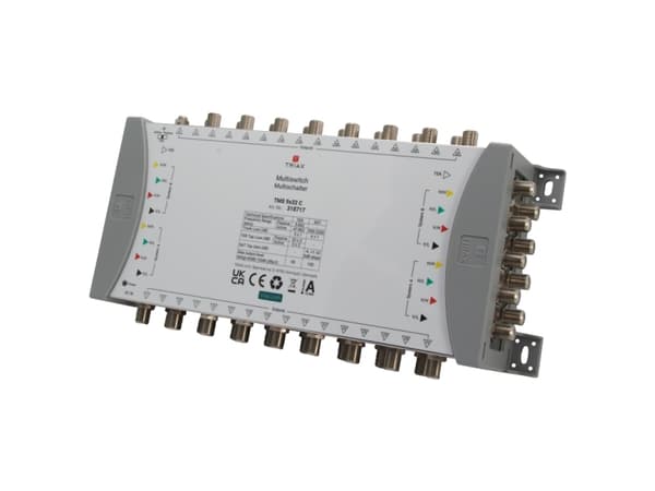 Triax 318717, 9 innganger, 32 utganger, 950 - 2200 MHz, 47 - 862 MHz, 1.0, 2.0, 15 - 20 V