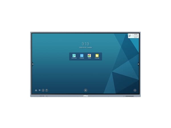 VIVITEK DS NovoTouch BK750i sølv 75''/3xHDMI/VGA/DP/USB