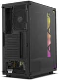 Miniatyrbild 3 av 5: NOX Infinity Gamma, Midi Tower, PC, Svart, ATX, ITX, micro ATX, Stål, Multi