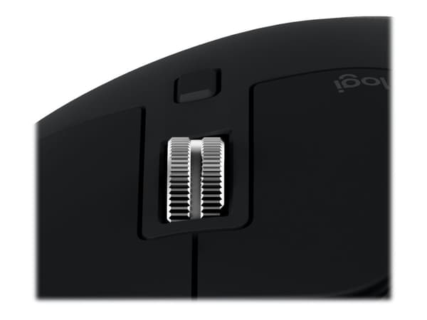 Logitech Master Series MX Master 3S - Mus - ergonomisk - optisk - 7 knapper - trådløs - Bluetooth - romgrå - for Apple MacBook