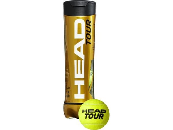 Tennisbollar Head Tour 4st