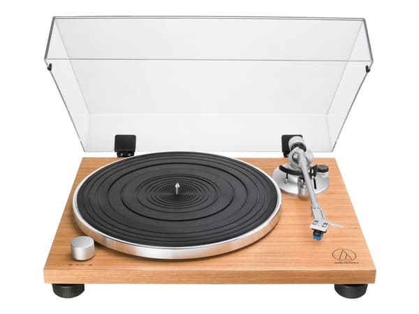 Audio-Technica AT-LPW30TK, Hihnakäyttöinen levysoitin, Ohje, Puu, Alumiini, 33 1/3,45 RPM, 115/230V AC, 60/50 Hz