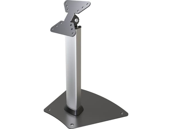 Neomounts FPMA-D1500 - Ställ - för LCD-display - silver - skärmstorlek: 10"-32" - skrivbordsstativ, disk-monteringsbar