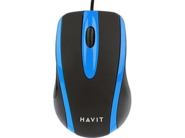 Havit Universal hiiri Havit MS753 (musta ja sininen)