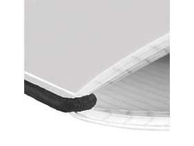 Herlitz 11361409, Gjennomsiktig, A6, 40 ark, 70 g/m², Rute papir