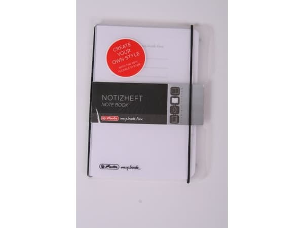 Herlitz 11361409, Gjennomsiktig, A6, 40 ark, 70 g/m², Rute papir