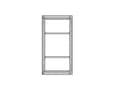 Miniatyrbild 2 av 2: Multibrackets M Pro Series OH55F/B/A-S - Hölje - för LCD-panel för digital skyltning - svart - skärmstorlek: 55" - monteringsgränssnitt: 1186 x 560 -