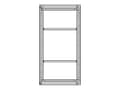 Miniatyrbild 1 av 2: Multibrackets M Pro Series OH55F/B/A-S - Hölje - för LCD-panel för digital skyltning - svart - skärmstorlek: 55" - monteringsgränssnitt: 1186 x 560 -