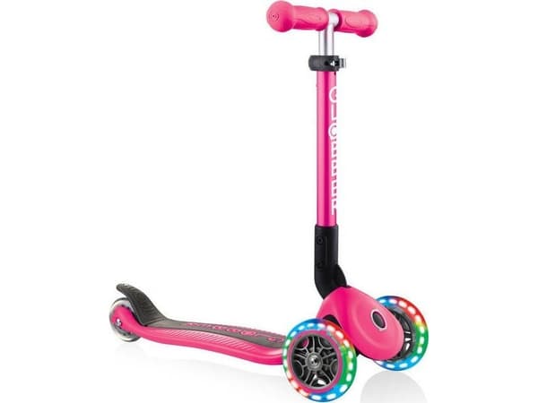 Paspirtukas Globber Junior Foldable Light, rožinis 437-110