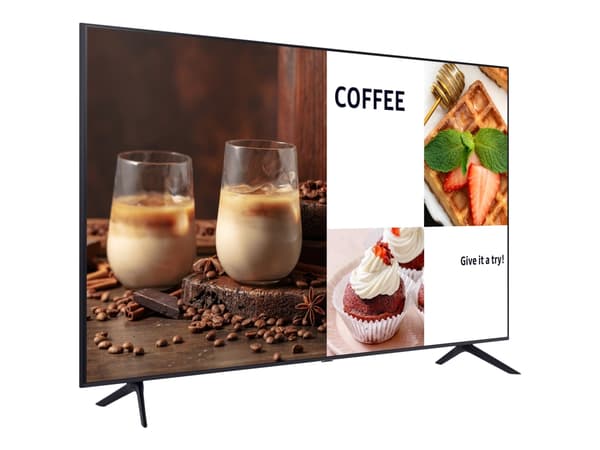Samsung BE50C-H - 50" Diagonalklasse BEC-H Series LED-bakgrunnsbelyst LCD TV - Crystal UHD - intelligent skilting - Smart TV - Tizen OS - 4K UHD (216