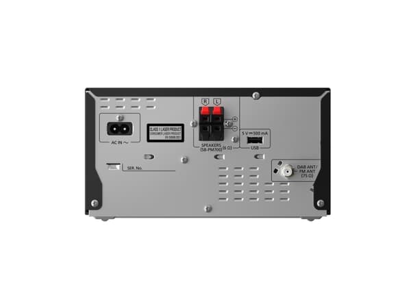 Panasonic SC - Mikrosystem - 80 Watt (Totalt) - sortering