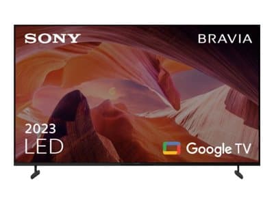 Sony FWD-75X80L, 190,5 cm (75"), 3840 x 2160 pikseliä, LED, Älytelevisio, Wi-Fi, Musta