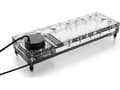 Miniatyrbilde 2 av 2: Alphacool Core Distro Plate, Pumpe og reservoar, Akryl, Aluminium, Keramisk, Syntetisk, Sort, Gjennomsiktig, 3-Pin JST + 3-Pin 5V, 1/4", 3-pin