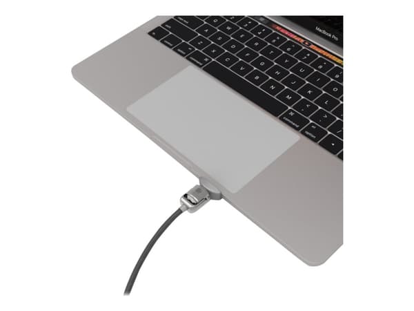 Compulocks Ledge Lock Adaptor for MacBook Pro 13" M1 & M2 with Keyed Cable Lock - Sikkerhetssporlåsadapter - med kabellås med nøkkel - for Apple MacB