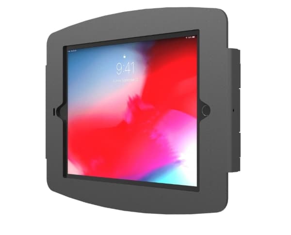 Compulocks iPad Pro 12.9" (3-6th Gen) Space Enclosure Wall Mount - Innhegning - for nettbrett - låsbar - aluminium - svart - skjermstørrelse: 12.9" -
