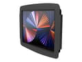 Miniatyrbilde 1 av 5: Compulocks iPad Pro 12.9" (3-6th Gen) Space Enclosure Wall Mount - Innhegning - for nettbrett - låsbar - aluminium - svart - skjermstørrelse: 12.9" -