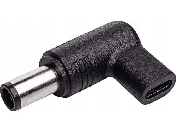 Akyga AK-ND-C07, USB-C, 7.4 x 5.0 mm, Svart