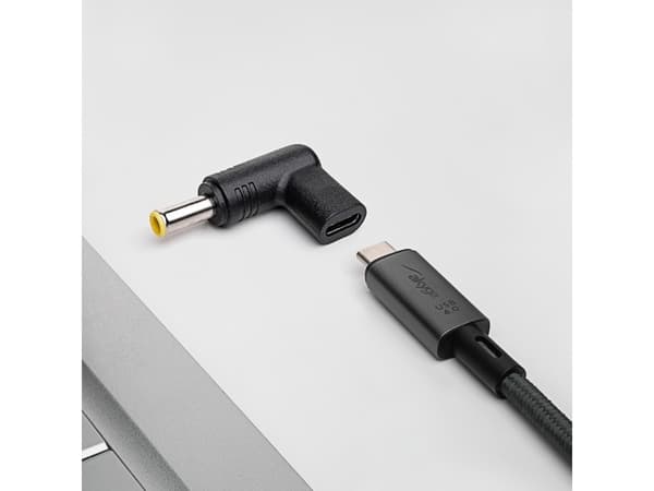 Akyga AK-ND-C16, USB-C, 5.5 x 3.0 mm, Svart