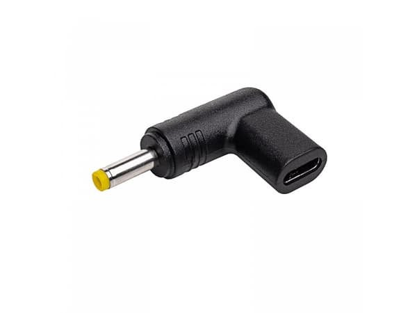 Akyga AK-ND-C04, USB-C, 4.0 x 1.7 mm, Sort