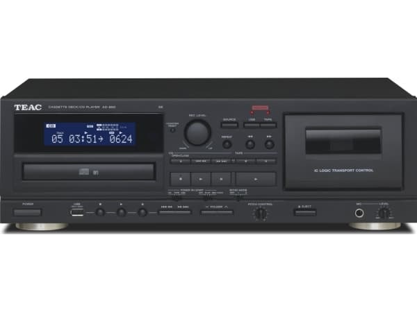 TEAC AD-850-SE/B, 5 kg, Sort, Personlig CD-spiller