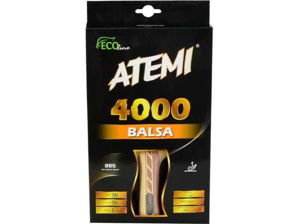 Atemi 4000 Balsa Concave pöytätennismaila (17204)