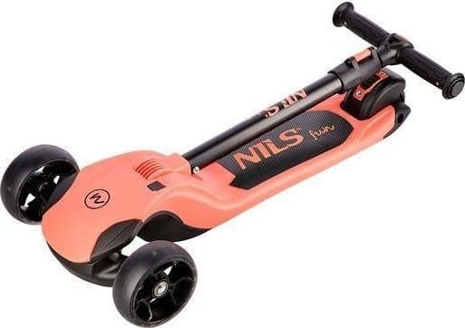 Scooter NILS Fun HLB122 LED PINK CHILDREN'S SCOOTER NILS FUN