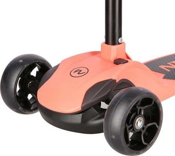 Scooter NILS Fun HLB122 LED PINK CHILDREN'S SCOOTER NILS FUN