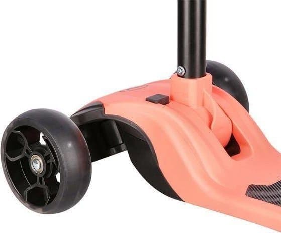 Scooter NILS Fun HLB122 LED PINK CHILDREN'S SCOOTER NILS FUN