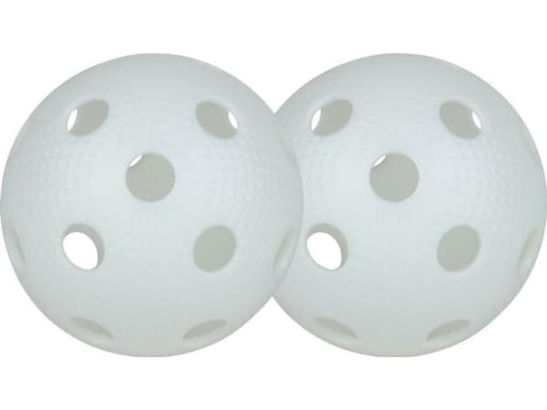 Stiga Stiga innebandyballer hvit 2 stk 79-2170-02