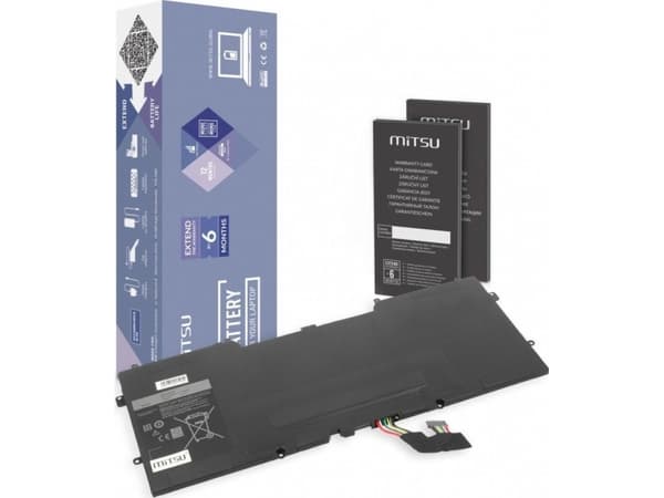 Bateria Mitsu Bateria do Dell XPS 13 (9333) 7400 mAh (55 Wh) 7.4 - 7.6 Volt