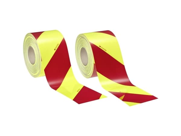 3M Diamond Grade™ DG³ 4083-33 408333140 Ajoneuvojen varoitusmerkinnät Keltainen, vihreä, punainen (fluoresoiva), selektiivinen keltainen 2 kpl (L x S