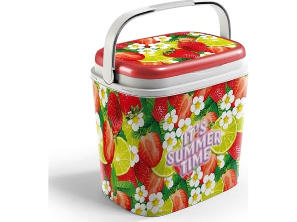 Matkailujääkaappi Adriatic 27LT FRUIT PICTURE COOLBOX -jääkaappi