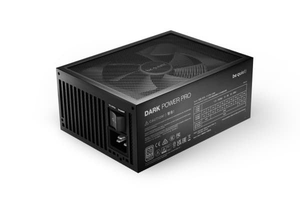 be quiet! Dark Power Pro 13 1300W - Strømforsyning (intern) - ATX12V 3.0/ EPS12V 2.92 - 80 PLUS Titanium - AC 115-240 V - 1300 watt - aktiv PFC - Eur