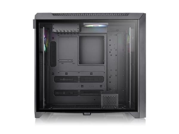 Thermaltake CTE C750 TG ARGB - FT - utvidet ATX (E-ATX) - sidepanel med vindu (herdet glass) - ingen strømforsyning (PS/2) - svart - USB/lyd