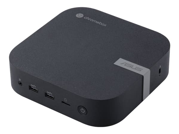 ASUS Chromebox 5 S3006UN - Mini-PC 1 x Core i3 1220P / upp till 4.4 GHz - RAM 8 GB - SSD 128 GB - NVMe - UHD Graphics - Gigabit Ethernet, 2.5 Gigabit