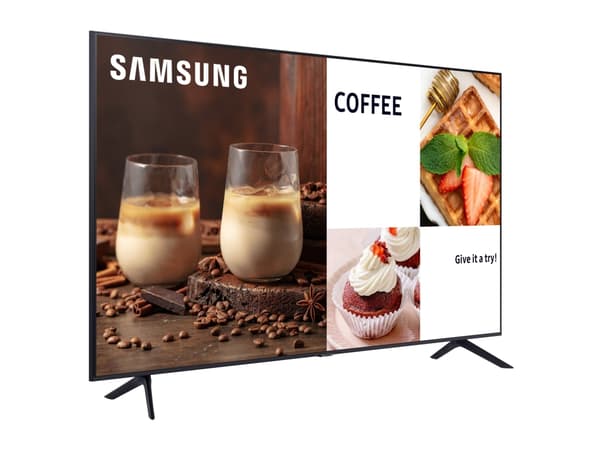 Samsung LH65BECHLGUXEN, Digitaalinen litteä infotaulu, 165,1 cm (65"), LED, 3840 x 2160 pikseliä, Wi-Fi