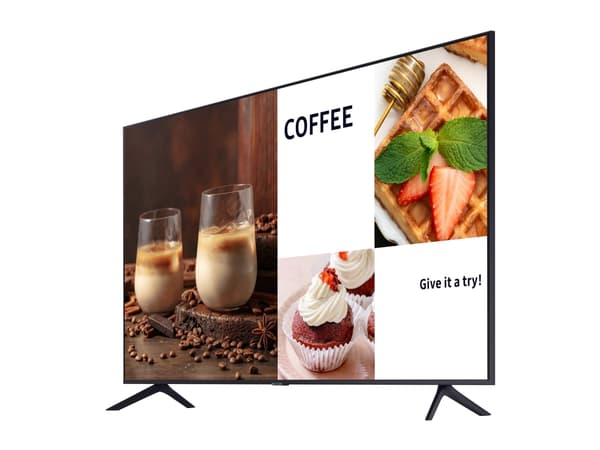 Samsung LH65BECHLGUXEN, Digitaalinen litteä infotaulu, 165,1 cm (65"), LED, 3840 x 2160 pikseliä, Wi-Fi