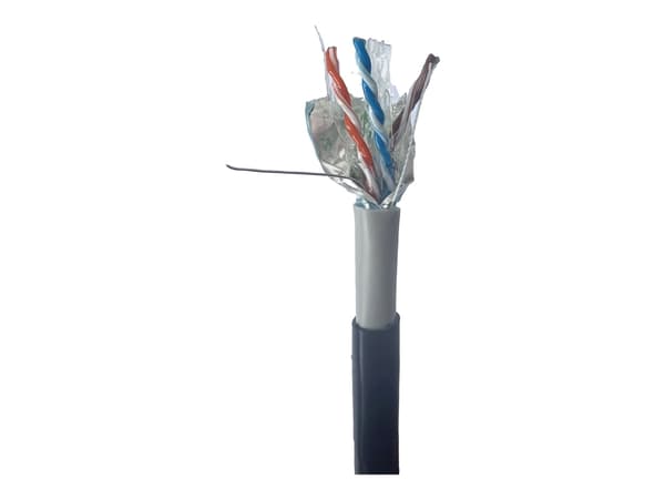 Cablexpert - Samlet kabel - 305 m - FTP - CAT 6 - solid, utendørs - svart