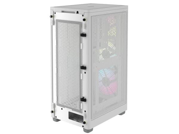 CORSAIR 2000D AIRFLOW - SFF Tower - mini-ITX - hvit - USB/lyd